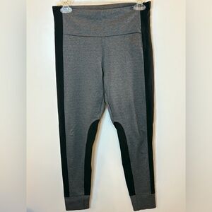 Athleta Leggings in Gray and Black